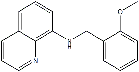 N-[(2-methoxyphenyl)methyl]quinolin-8-amine Struktur