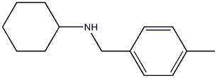 N-[(4-methylphenyl)methyl]cyclohexanamine Struktur