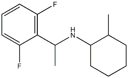 N-[1-(2,6-difluorophenyl)ethyl]-2-methylcyclohexan-1-amine Struktur