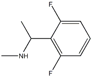 N-[1-(2,6-difluorophenyl)ethyl]-N-methylamine Struktur