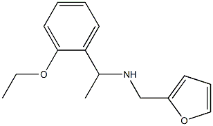 N-[1-(2-ethoxyphenyl)ethyl]-N-(2-furylmethyl)amine Struktur