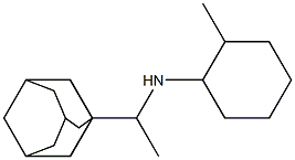 N-[1-(adamantan-1-yl)ethyl]-2-methylcyclohexan-1-amine Struktur