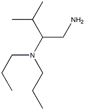 N-[1-(aminomethyl)-2-methylpropyl]-N,N-dipropylamine Struktur