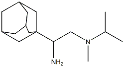 N-[2-(1-adamantyl)-2-aminoethyl]-N-isopropyl-N-methylamine Struktur