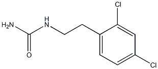 N-[2-(2,4-dichlorophenyl)ethyl]urea Struktur