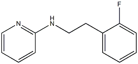 N-[2-(2-fluorophenyl)ethyl]pyridin-2-amine Struktur