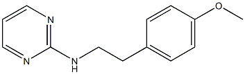 N-[2-(4-methoxyphenyl)ethyl]pyrimidin-2-amine Struktur