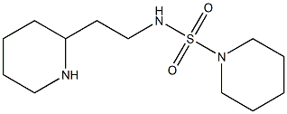 N-[2-(piperidin-2-yl)ethyl]piperidine-1-sulfonamide Struktur