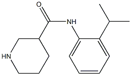 N-[2-(propan-2-yl)phenyl]piperidine-3-carboxamide Struktur