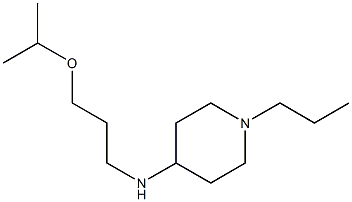 N-[3-(propan-2-yloxy)propyl]-1-propylpiperidin-4-amine Struktur