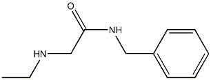 N-benzyl-2-(ethylamino)acetamide Struktur