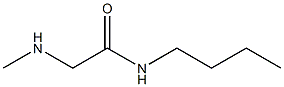 N-butyl-2-(methylamino)acetamide Struktur