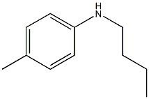 N-butyl-4-methylaniline Struktur