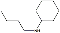 N-butylcyclohexanamine Struktur