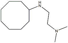 N'-cyclooctyl-N,N-dimethylethane-1,2-diamine Struktur