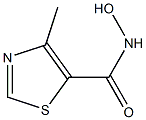 N-hydroxy-4-methyl-1,3-thiazole-5-carboxamide Struktur