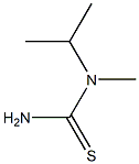 N-isopropyl-N-methylthiourea Struktur