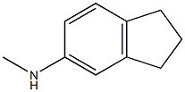 N-methyl-2,3-dihydro-1H-inden-5-amine Struktur