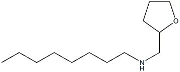 octyl(oxolan-2-ylmethyl)amine Struktur