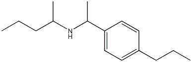 pentan-2-yl[1-(4-propylphenyl)ethyl]amine Struktur