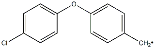 [4-(4-Chlorophenoxy)phenyl]methyl- Struktur