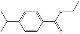 ETHYL P-ISOPROPYL BENZOATE Struktur