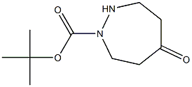 1-Boc-5-diazepanone Struktur