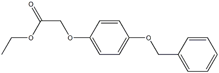 Ethyl  [4-(Benzyloxy)phenoxy]acetate Struktur