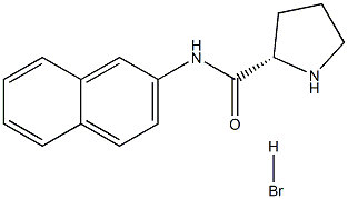 L-PROLINE-b-NAPHTHYLAMIDEHYDROBROMIDE extrapure Struktur