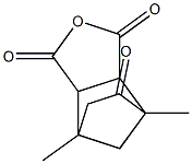 1,7-dimethyl-4-oxatricyclo[5.2.1.0~2,6~]decane-3,5,8-trione Struktur