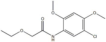 N-(5-chloro-2,4-dimethoxyphenyl)-2-ethoxyacetamide Struktur