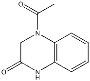 4-acetyl-3,4-dihydro-2(1H)-quinoxalinone Struktur