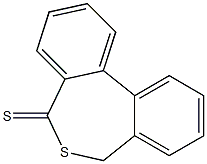 dibenzo[c,e]thiepine-5(7H)-thione Struktur