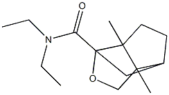 N,N-diethyl-6,7-dimethyl-4-oxatricyclo[4.3.0.0~3,7~]nonane-3-carboxamide Struktur