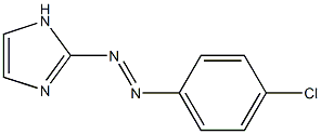 2-[(4-chlorophenyl)diazenyl]-1H-imidazole Struktur