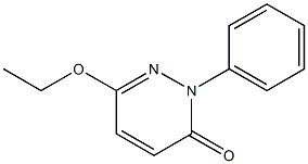 6-ethoxy-2-phenyl-3(2H)-pyridazinone Struktur