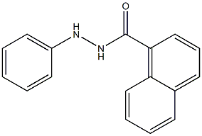 N'-phenyl-1-naphthohydrazide Struktur