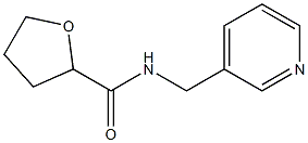 N-(3-pyridinylmethyl)tetrahydro-2-furancarboxamide Struktur