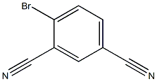 1,3-dicyano-4-bromo-benzene Struktur