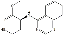 methyl-N-(4-quinazolinyl)homocysteine Struktur