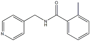 2-methyl-N-(4-pyridinylmethyl)benzamide Struktur