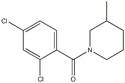 1-(2,4-dichlorobenzoyl)-3-methylpiperidine Struktur