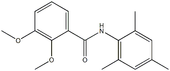 N-mesityl-2,3-dimethoxybenzamide Struktur