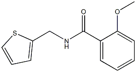 2-methoxy-N-(2-thienylmethyl)benzamide Struktur