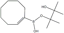 1-Cycloocteneboronic acid pinacol ester Struktur