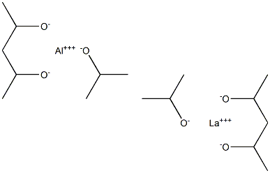 Aluminum lanthanum isopropoxide, 7% w/v in isopropanol, 99% (metals basis) Struktur