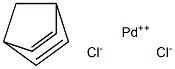 (bicyclo[2.2.1]hepta-2,5-diene)palladium(II) chloride Struktur