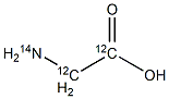 Glycine-12C2,14N Struktur