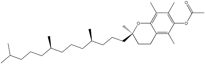 Vitamin E Acetate, Dry, 75% Struktur