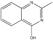 2-methyl-4-quinazolinol Struktur